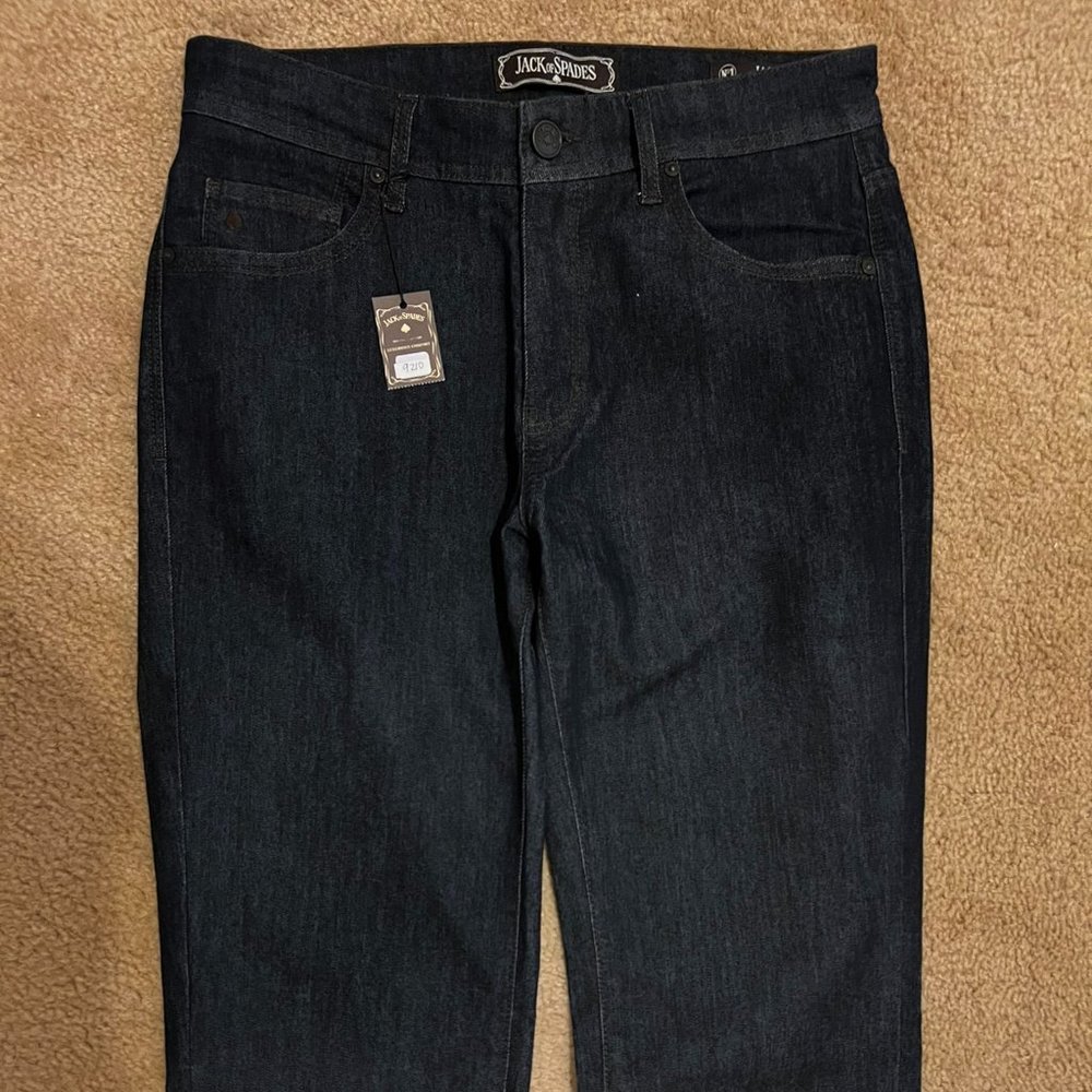 Jack of Spades Classic Fit No. 1 Straight Mens Jeans 32x34